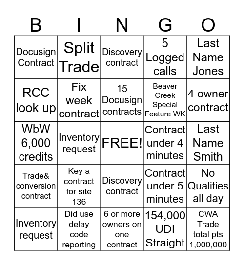 LABOR DAY  BINGO  Bingo Card
