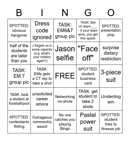 UMC BINGO Card