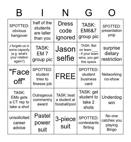 UMC BINGO Card