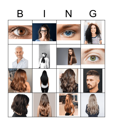 physical appearance Bingo Card