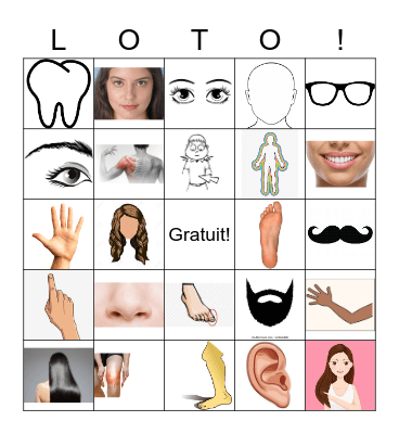 Ch. 4.3 Vocabulaire Bingo Card