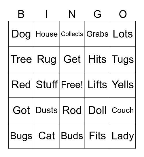Doc's Tree House Bingo Card