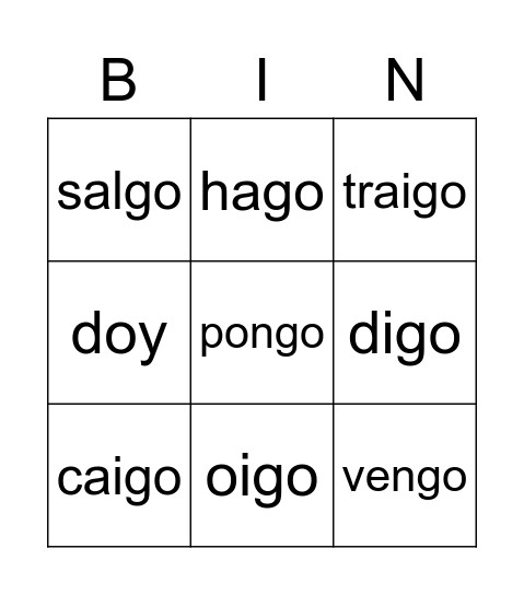 spanish-go-go-verbs-bingo-card