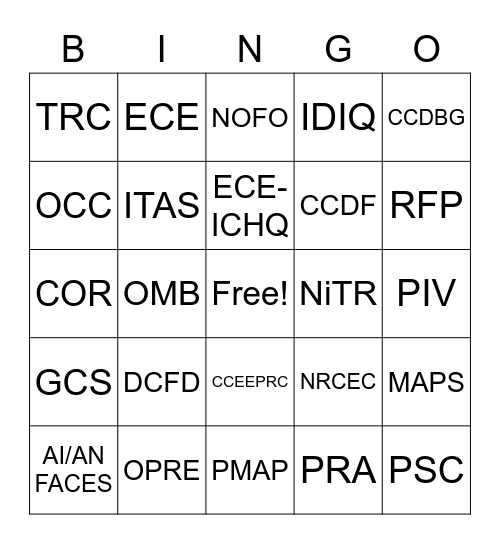 acronym-bingo-card