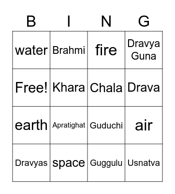 Herbology Week 3 Bingo Card