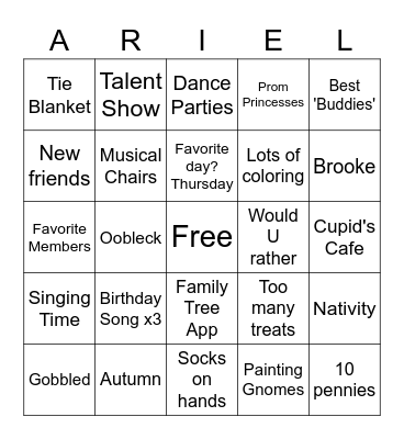 Best SNM Class Ever Bingo Card