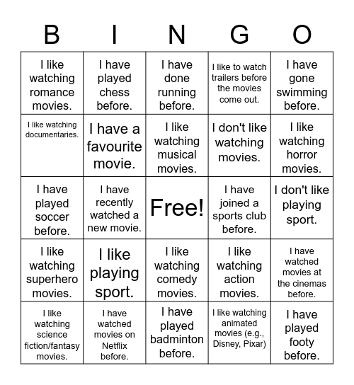 1.15pm SSG 14May22 Bingo Card