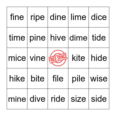 Readers Race Bingo Card