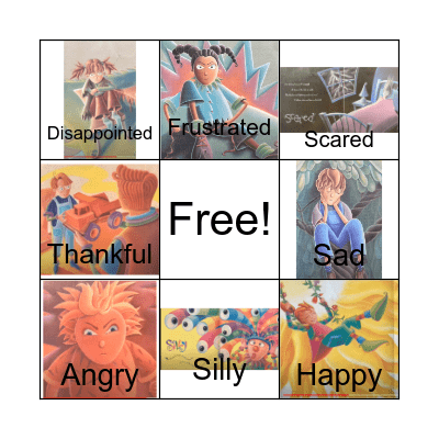 The Way I feel Bingo Card