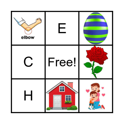 C*H*E*K*R Bingo Card