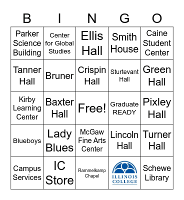 IC Bingo Card