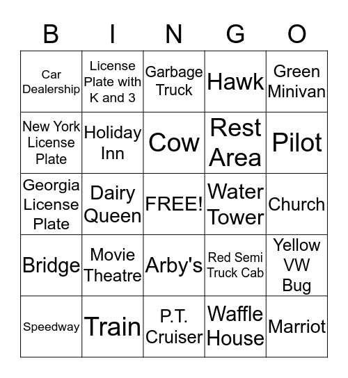 Disney Bingo Card #3 Bingo Card