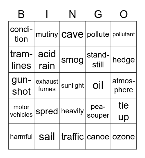 5a L 36-38 Bingo Card