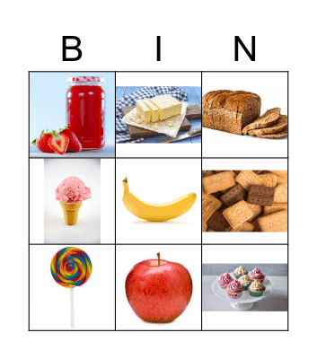 Siopadóireacht Bingo Card