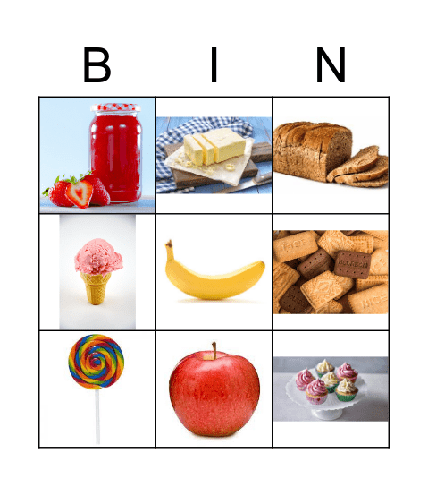 Siopadóireacht Bingo Card