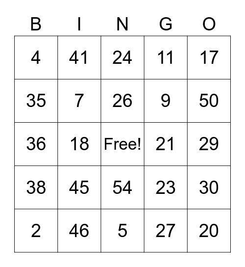 Pride Bingo Trivia Bingo Card