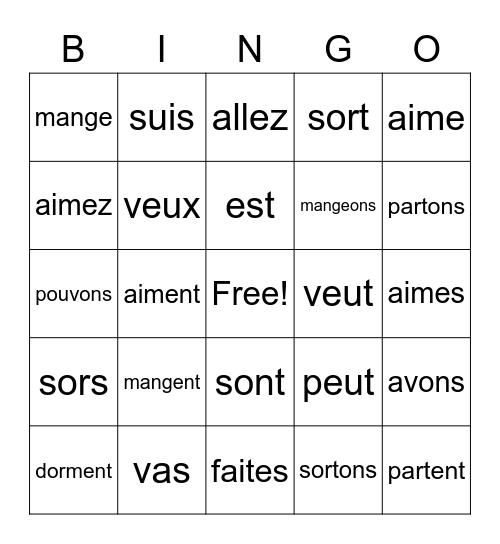 Pronouns Bingo Card pronouns-bingo-card
