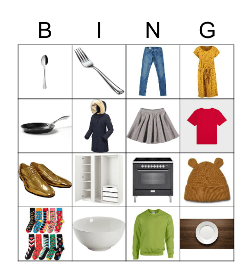 kleren Bingo Card