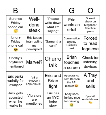 TotalBingo v3 Bingo Card