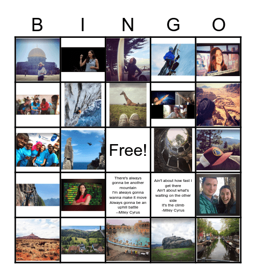 Happy Birthday Kim Bingo Card