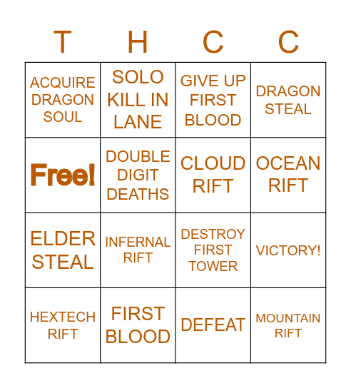 BIG SCLVSE BINGO Card