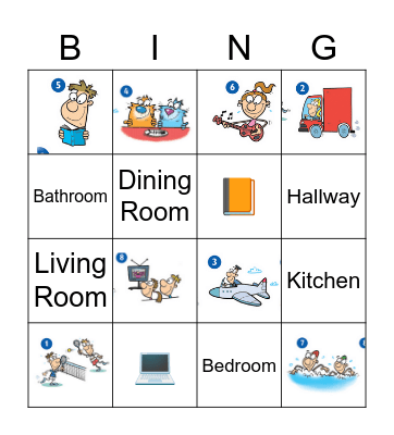 What're you doing? Bingo Card