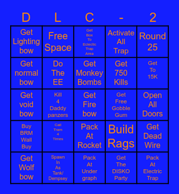 Black ops 3-DE Bingo Card