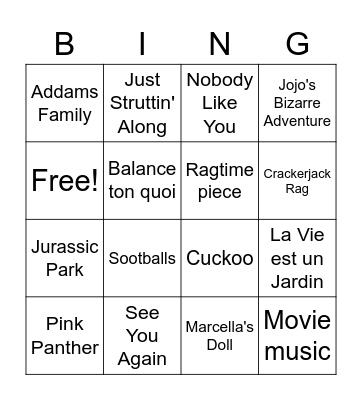 Watch Party 2022 Bingo Card