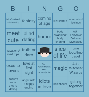 atzfanfics: SFW + AUs Bingo Card