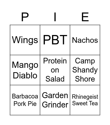 Get Some it's Saturday! Bingo Card