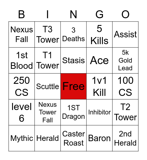 MSI BINGO Card