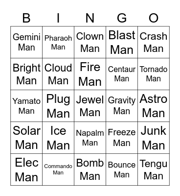 Choas's Bingo Card (Round 2) Bingo Card