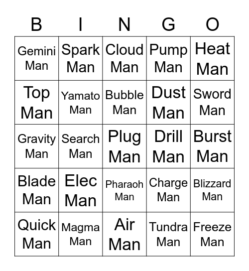 Umbra's Bingo Card (Round 1) Bingo Card