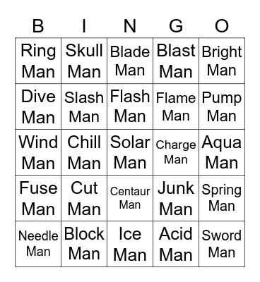 Glace's Bingo Card (Round 2) Bingo Card