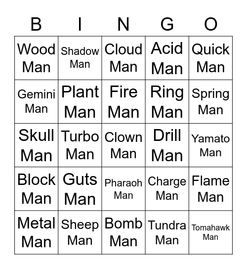 Bready's Bingo Card (Round 2) Bingo Card