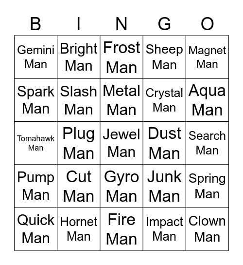 Cobalt's Bingo Card (Round 2) Bingo Card