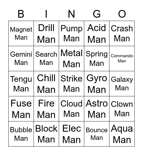 Mart's Bingo Card (Round 2) Bingo Card