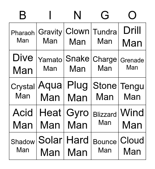 Zekky's Bingo Card (Round 1) Bingo Card