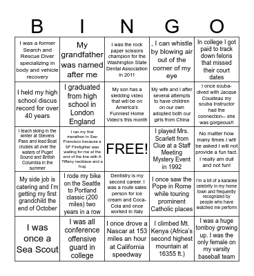 DQAC People Bingo Card