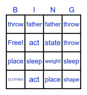 STEM'S BINGO Card