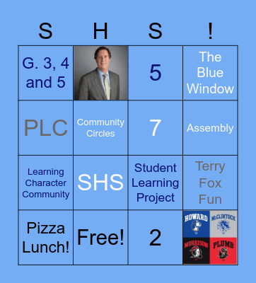 Grade 4-7 SHS Bingo Card