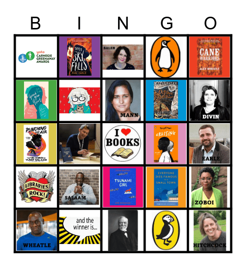 CARNEGIE BINGO 2022 Bingo Card