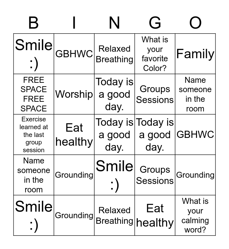 Whats A Good Name For A Bingo Group