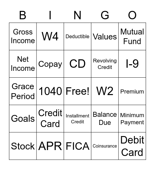 IL BINGO Card