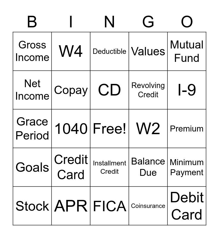 IL BINGO Card