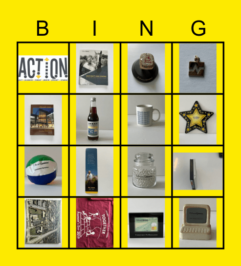 Booth Bingo Card