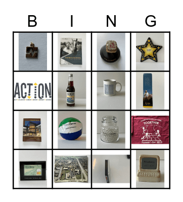 Booth Bingo Card
