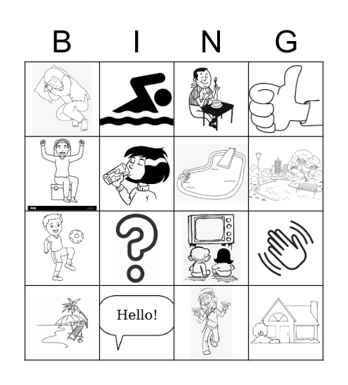 Summer Bingo Card