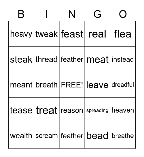 Three Sounds of EA Bingo Card