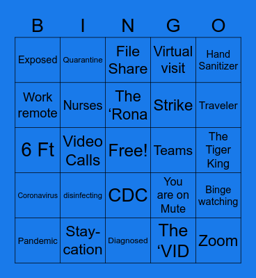 Buzzword Bingo Card